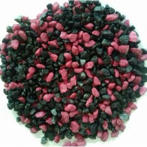 Gravel - red and black at Rebel Pets