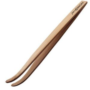 0006659_np bamboo angled reptile feeding long-tongs at Rebel Pets