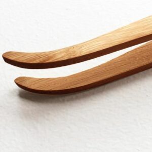 0006661_np bamboo angled reptile feeding long-tongs at Rebel Pets