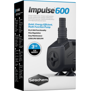 Seachem-Impulse-600-pump-Box at Rebel Pets