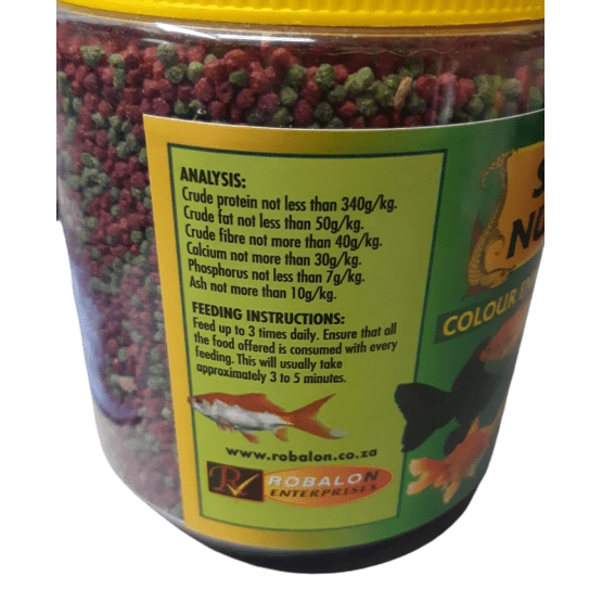 Superior Nutrition Goldfish Colour Enhancing Pellet Mini 400g - Image 3