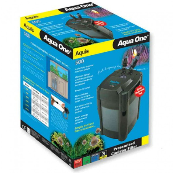 AQUA-ONE CANISTER FILTER CF-500 500L/H