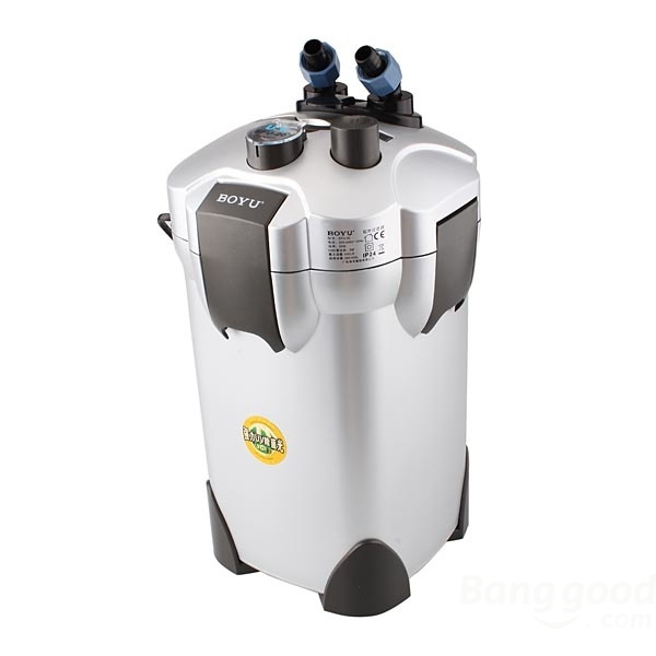 BOYU EFU-45 WITH 5W UV STERILIZER LIGHT 1100L/H EXTERNAL CANISTER FILTER