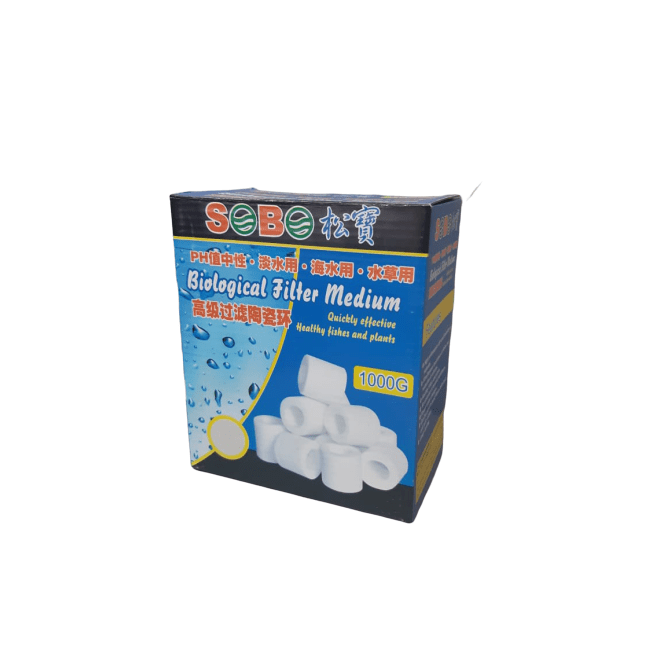 Ceramic Bio Rings 1kg (Bagged)