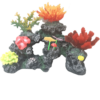 Coral w/Anemones & Rose (280x150x200mm)