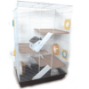 Hamster Cage 3 Tier w/house 460x300x700mm