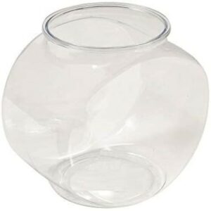 Imported Fish Bowl Flat Sided 210*130*210mm