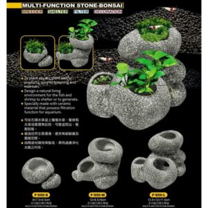 Stone Bonsai Ornament - Small (9x7.5x4.5cm) - Image 2