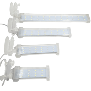 Alternative view of Super White Crystal LED Light w/Clamp 200mm