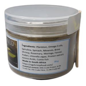 OG Baby Shrimp Food 35g - Image 4