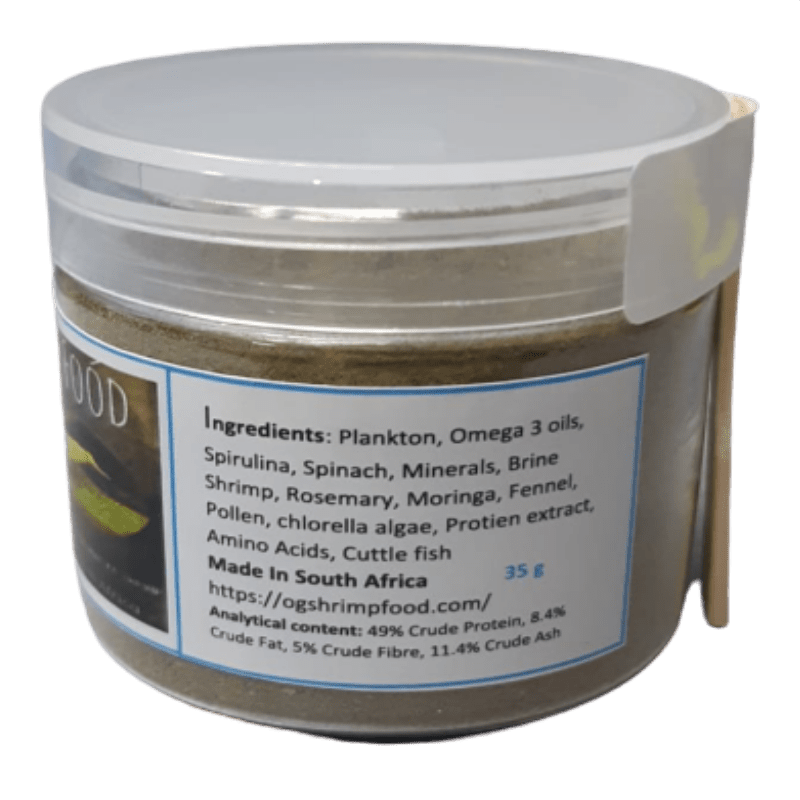 OG Baby Shrimp Food 35g - Image 4
