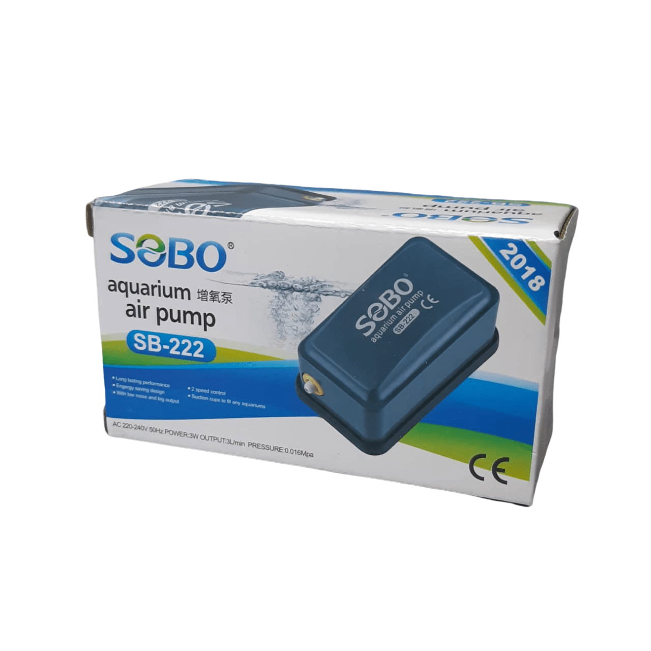SOBO Aquarium Air Pump 3w (3L/min)