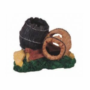 BOYU - Two Tone Barrel Ornament 13 x 9.7 x 9.2cm
