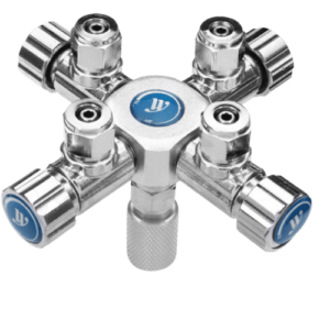 Multiple CO2 Regulator Connector 1 To 4Multi-way