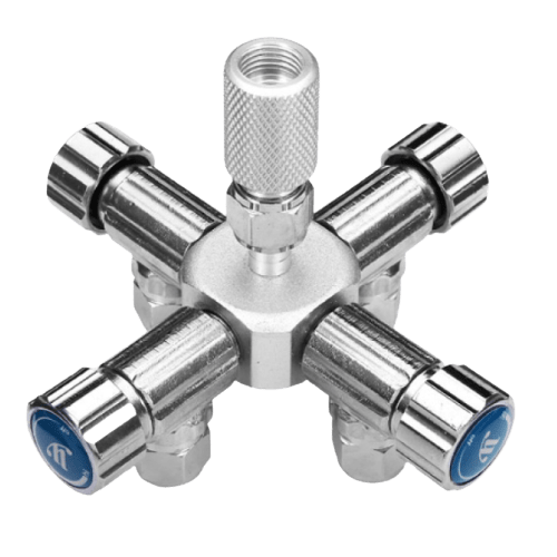 Multiple CO2 Regulator Connector 1 To 4Multi-way - Image 4