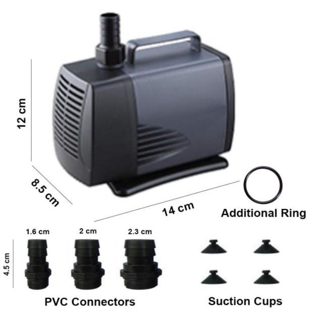 SOBO Water Pump - 3000L/H 60w 3M - Image 2