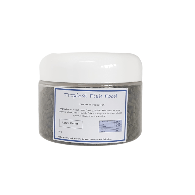 OG Tropical Pellets Large (3mm)- 150g - Image 2