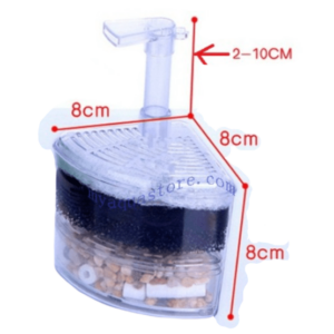 Alternative view of Corner Filter with Media (Small)