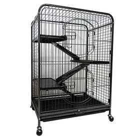 CHINCHILLA/RAT CAGE 64x43.5x92.5cm (3 story)