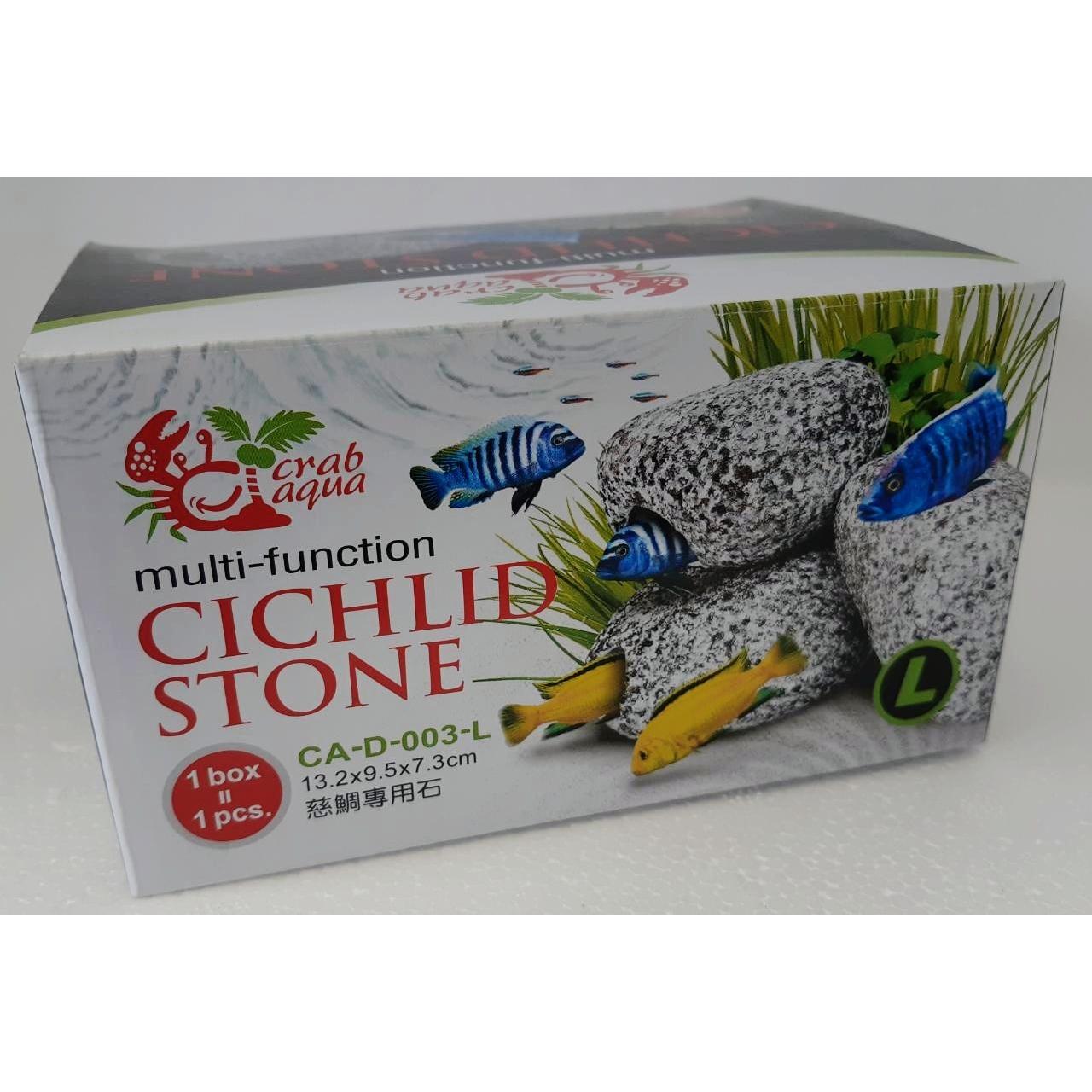 Cichlid Stone - Large (13.2 x 9.5 x7.3cm)