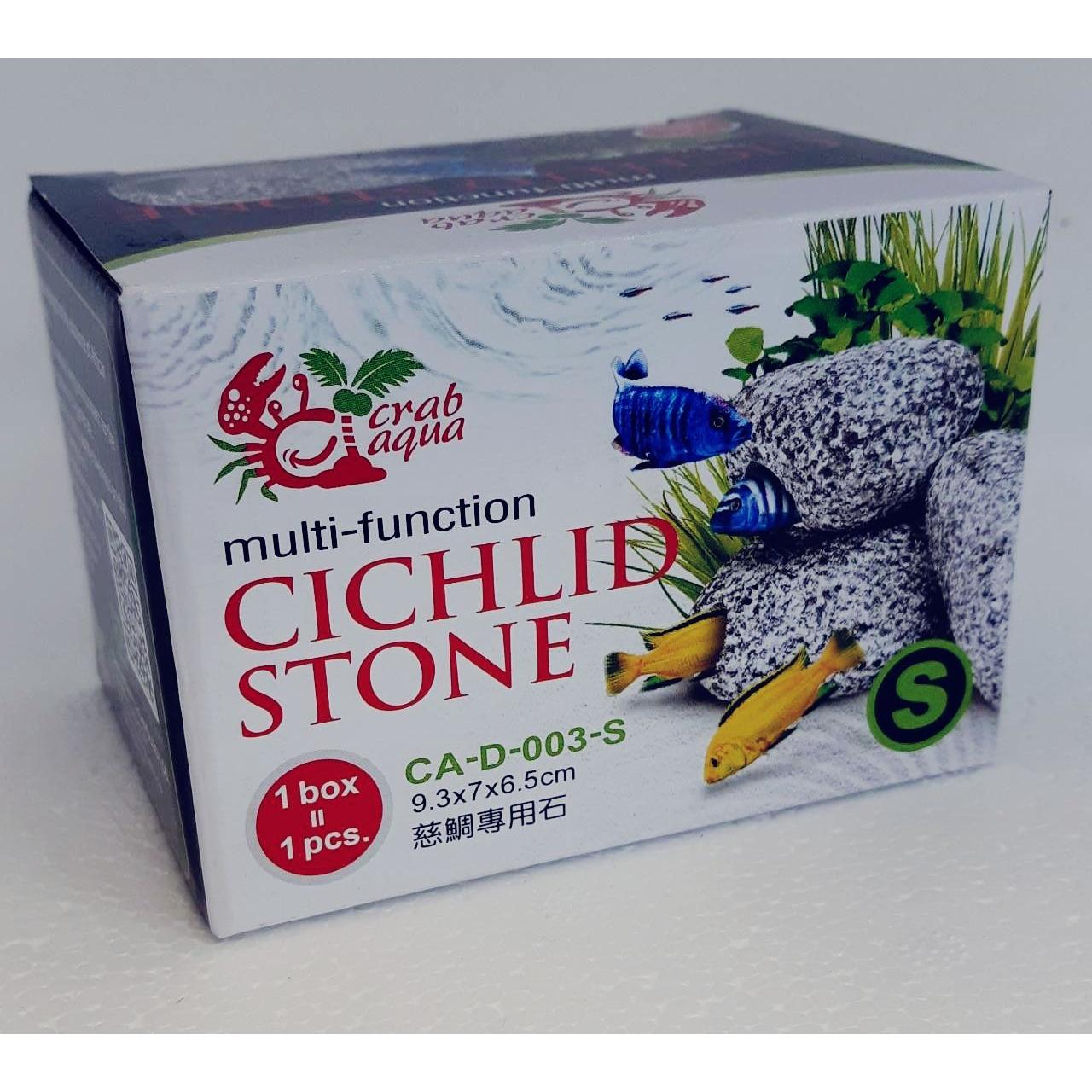 Cichlid Stone - Small (9.3 x7 x 6.5cm)