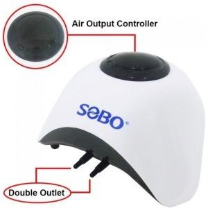 SOBO Super Silent Air Pump - 10W 2x6L/M