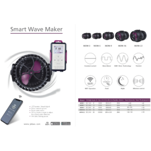 Alternative view of JEBAO MOW SERIES SMART WAVE PUMP WITH WIFI LCD DISPLAY CONTROLLER