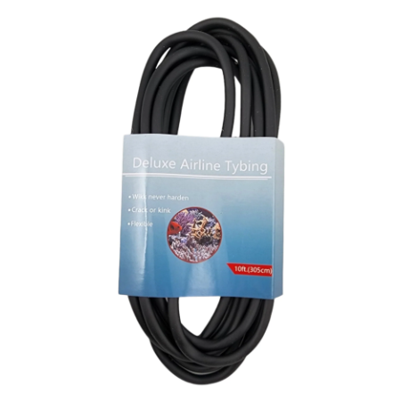 Deluxe Airline Tubing 3m - Black