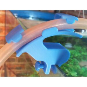 Aquarium Pipe Hose Holder - Blue - Image 2