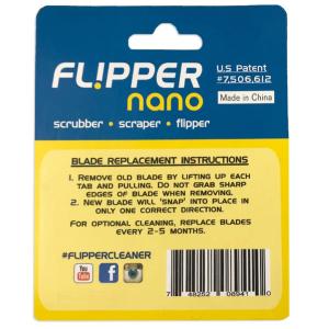 Alternative view of Flipper Blade Stainless Steel Nano (2pk)