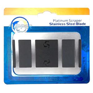 Flipper Card Stainless Steel Scraper