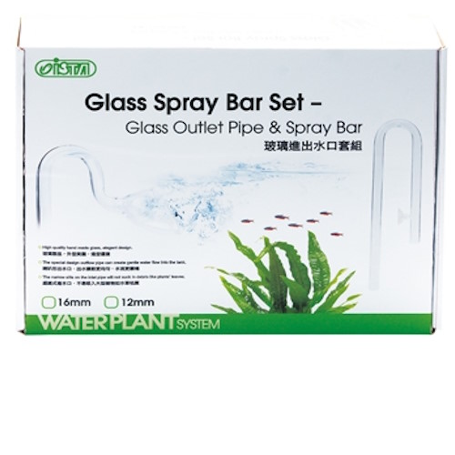 ISTA Glass Inflow and Outflow Pipe Set